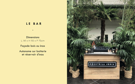Bar mobile en location